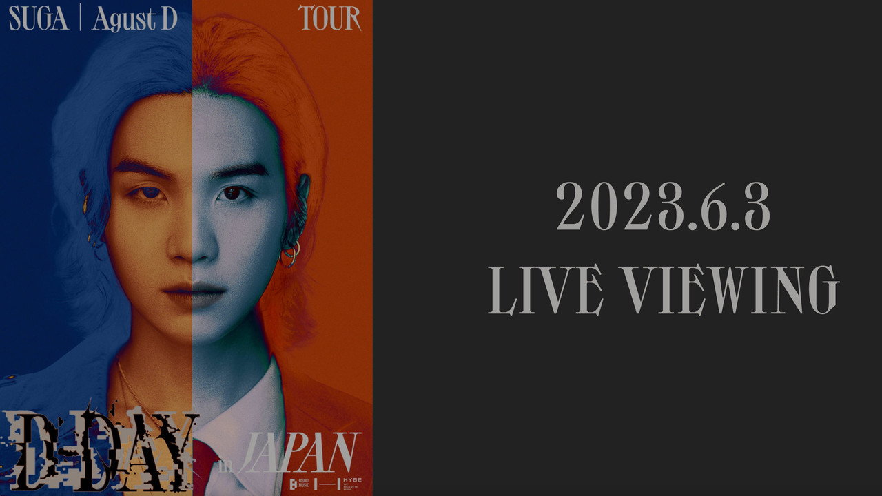 SUGA | Agust D TOUR [D-DAY] in Japan
