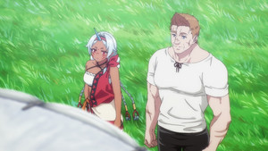 Le seigneur et la fille à la corne bleue