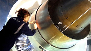 A Jumbo Jet Engine