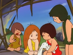 Le Petit Lapin sur la Lune