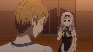 Kaguya veut bien faire / Shirogane Miyuki veut montrer ce qu'il sait faire / Kaguya veut qu'on lui tienne