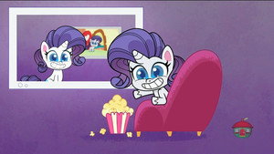 Rarity, star de la télé