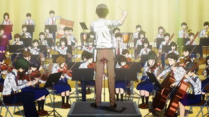 L'orchestre du Lycée Umimaku