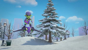 Le bonhomme de neige du Bouffon Vert