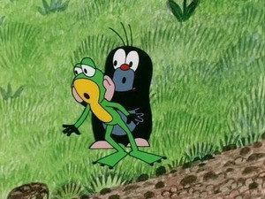 Taupek et la petite grenouille