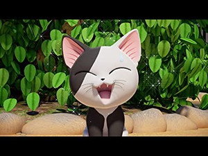 Minou apprend à sourire