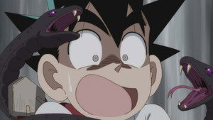 Affrontement entre Yaiba et le sorcier