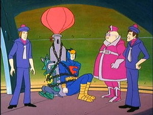 Le Dirigeable (Dynomutt and The Blue Falcon)