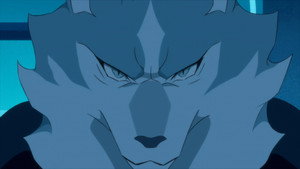Un loup enragé