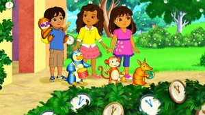 Dora et l'horloge du zoo