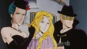 La sortie d'une actrice