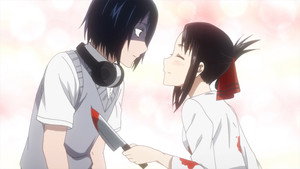 Ishigami Yū veut survivre / Fujiwara Chika veut tester / Kaguya veut qu'on la remarque