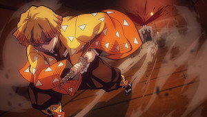 The Boar Bares Its Fangs, Zenitsu Sleeps