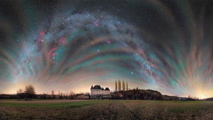 The Milky Way in Technicolor