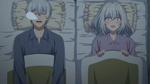 Papy et mamie au festival d'été