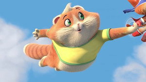 Le chat super-héros