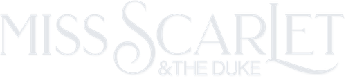 Miss Scarlet, détective privée logo