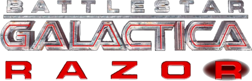Battlestar Galactica : Razor logo