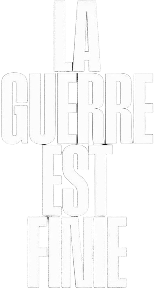 La guerre est finie logo