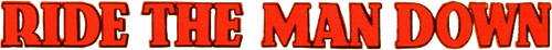 Ride the Man Down logo