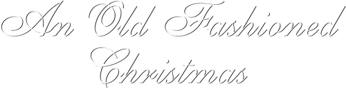 An Old Fashioned Christmas logo
