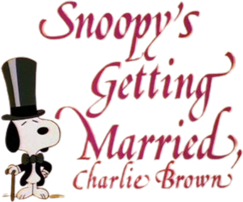 Snoopy se marie logo