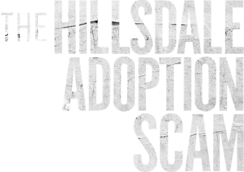 The Hillsdale Adoption Scam logo