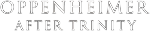 Oppenheimer After Trinity logo