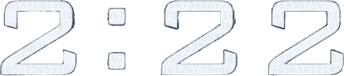 2:22 logo