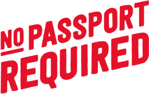 No Passport Required logo