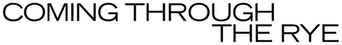 Coming Through the Rye logo