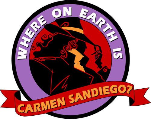 Mais où se cache Carmen Sandiego ? logo
