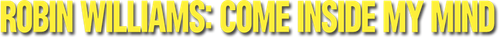 Dans la tête de Robin Williams logo