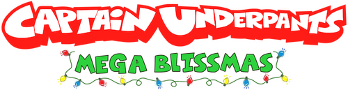 Captain Underpants Mega Blissmas logo