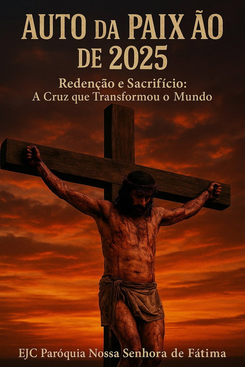 Auto da Paixão de 2025 - "Redenção e Sacrifício: A Cruz que Transformou o Mundo"