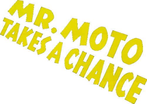 Mr. Moto Takes a Chance logo