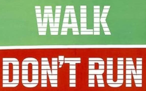 Walk Don't Run logo