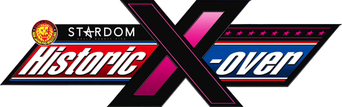 NJPW x STARDOM: Historic X-Over logo