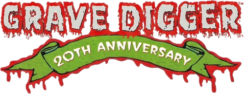 GD20: Grave Digger 20th Anniversary logo