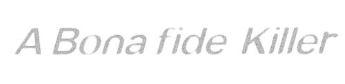 A Bona Fide Killer logo