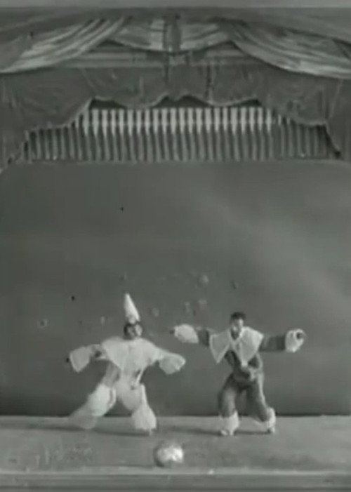 Pierrot, Harlequin and a Ball