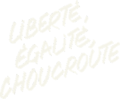 Liberté, égalité, choucroute logo