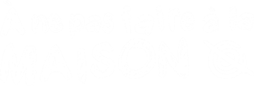 À ne pas faire à la maison logo