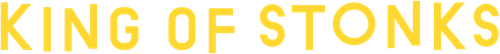 King of Stonks logo