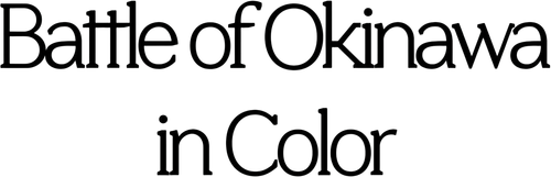 Battle of Okinawa in Color logo