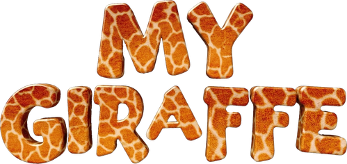 Raf, ma girafe logo