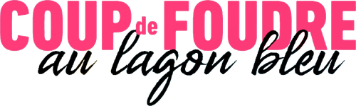 Coup de foudre au lagon bleu logo