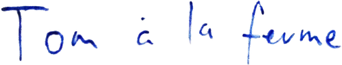 Tom à la ferme logo