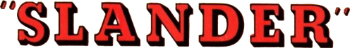 Slander logo