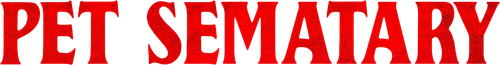 Pet Sematary logo